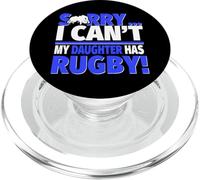 Lo Siento, mi Hija Tiene Rugby - Mamá o papá PopSockets PopGrip para MagSafe