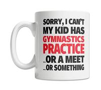 Lo Siento, Mi Hijo Tiene Práctica De Gimnasia. Tazas De Cerámica Con Asa Taza Único Mug Para Leche Espresso Bebidas Frías Y Calientes 330Ml