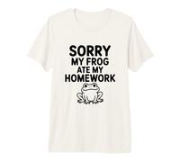 Lo Siento, mi Rana se comió mi Tarea Camiseta Premium