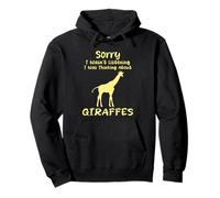 Lo Siento, no Estaba Escuchando Estaba Pensando en el Humor de Las Jirafas Sudadera con Capucha