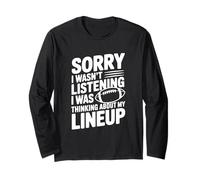 Lo Siento, no Estaba Escuchando, Estaba Pensando en mi alineación Manga Larga