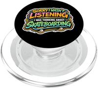 Lo Siento, no Estaba Escuchando, Estaba Pensando en Patinar PopSockets PopGrip para MagSafe