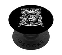 Lo Siento, no Estaba Escuchando, Estaba Pensando en Pescar Divertido PopSockets PopGrip Adhesivo