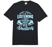 Lo Siento, no Estaba Escuchando Patinaje sobre Hielo Comfort Colors Adult Heavyweight T-Shirt