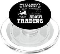 Lo Siento, no Estaba Escuchando Pensar en el Comercio de acciones PopSockets PopGrip para MagSafe