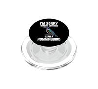 Lo Siento, no Estaba Escuchando Vi a un observador de colibríes PopSockets PopGrip para MagSafe