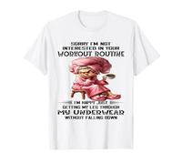 Lo siento, no estoy interesado en tu rutina de entrenamiento Soy feliz Camiseta