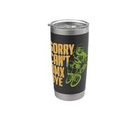 Lo siento no puedo BMX Adiós Ama Deportes Extremos Ciclista BMX Racing Vaso térmico de acero inoxidable de doble pared