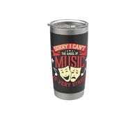 Lo siento, no puedo el ángel de la música Teatro Musical de Broadway Vaso térmico de acero inoxidable de doble pared