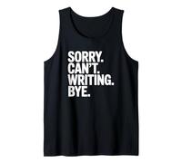 Lo Siento, no Puedo Escribir adiós Camiseta sin Mangas
