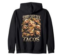 Lo Siento, no Puedo Hablar Tacos John Pork Funny Sudadera con Capucha