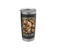 Lo siento, no puedo hablar Tacos John Pork Funny Vaso térmico de acero inoxidable de doble pared