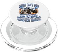 Lo Siento, no Puedo Hablar Viendo Monster Trucks Divertido PopSockets PopGrip para MagSafe