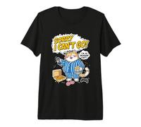 Lo Siento, no Puedo IR, Soy un Gato de Interior, Divertido, Amante de Las Mascotas Camiseta Premium