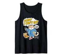 Lo Siento, no Puedo IR, Soy un Gato de Interior, Divertido, Amante de Las Mascotas Camiseta sin Mangas