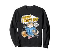 Lo Siento, no Puedo IR, Soy un Gato de Interior, Divertido, Amante de Las Mascotas Sudadera