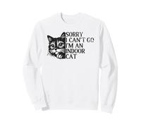 Lo Siento, no Puedo IR, Soy un Gato de Interior Sudadera