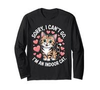 Lo Siento, no Puedo IR, Soy un Gato Interior. Divertido Manga Larga