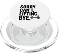 Lo Siento no Puedo Levantar adiós Fitness Humor Gimnasio Vida PopSockets PopGrip para MagSafe