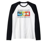 Lo Siento, no Puedo, mi Perro me Necesita, Padre de Perro, mamá de Perro, papá de Perro Camiseta Manga Raglan