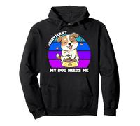 Lo Siento, no Puedo, mi Perro me Necesita, Padre de Perro, mamá de Perro, papá de Perro Sudadera con Capucha