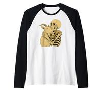 Lo Siento, no Puedo. Mi Schipperke me Necesita en casa. Camiseta Manga Raglan