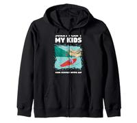 Lo Siento, no Puedo mis Hijos y el Kayak me Necesitan Kayak en Aguas bravas Sudadera con Capucha