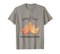 Lo Siento, no Puedo, mis Pollos me Necesitan, Graciosa mamá gallina Camiseta