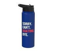 Lo siento no puedo navegar Adiós a los amantes de la navegación retro Stainless Steel Insulated Water Bottle