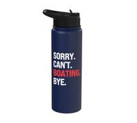 Lo siento no puedo navegar Adiós a los amantes de la navegación retro Stainless Steel Insulated Water Bottle