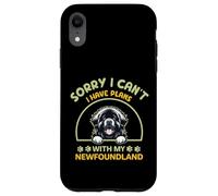 Lo Siento, no Puedo - Planes Divertidos para Perros de Terranova Carcasa para iPhone XR