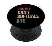 Lo Siento, no Puedo Softbol Adiós PopSockets PopGrip Adhesivo
