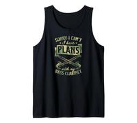 Lo Siento, no Puedo Tener Planes con mi Clarinete bajo Camiseta sin Mangas