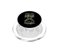 Lo Siento, no Puedo Tener Planes con mi trombón PopSockets PopGrip para MagSafe