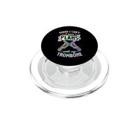 Lo Siento, no Puedo Tener Planes con mi trombón PopSockets PopGrip para MagSafe