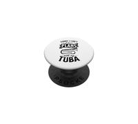 Lo Siento, no Puedo Tener Planes con mi Tuba PopSockets PopGrip Adhesivo
