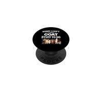 Lo Siento, no Puedo, Tengo Cosas de Cabra Que Hacer. PopSockets PopGrip Adhesivo