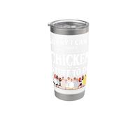 Lo siento, no puedo. Tengo cosas de pollo que hacer. Vaso térmico de acero inoxidable de doble pared