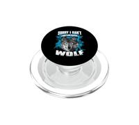 Lo Siento, no Puedo, Tengo Planes con mi Amante de los Lobos PopSockets PopGrip para MagSafe