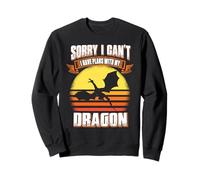 Lo Siento, no Puedo. Tengo Planes con mi Amante del dragón Sudadera