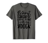 Lo siento, no puedo, tengo planes con mi perro - Amante de los perros divertidos Camiseta