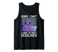 Lo Siento, no Puedo, Tengo Que Cumplir con los plazos Camiseta sin Mangas