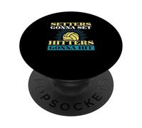 Lo Siento no Puedo Voleibol Adiós Divertidos Jugadores De Voleibol A Libero PopSockets PopGrip Adhesivo