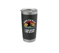 "¡Lo siento por lo que dije antes de hacer Qigong!" Vaso térmico de acero inoxidable de doble pared