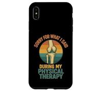 Lo Siento por lo Que Dije Durante mi Terapia física Carcasa para iPhone XS MAX