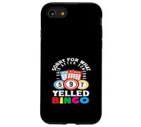 Lo siento por lo que dije jugador de bingo gritó Bingo Carcasa para iPhone SE (2020) / 7 / 8