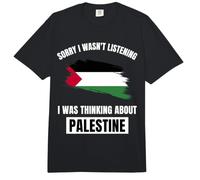 Lo Siento por no Escuchar y Pensar en los Amantes de Palestina Comfort Colors Adult Heavyweight T-Shirt
