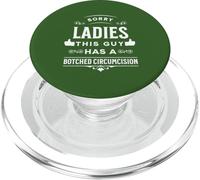 Lo siento señoras, este chico tiene una circuncisión fallida PopSockets PopGrip para MagSafe