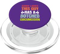 Lo siento señoras, este chico tiene una circuncisión fallida PopSockets PopGrip para MagSafe