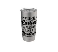 Lo siento, señoras, ya soy como un hermano para alguien más Vaso térmico de acero inoxidable de doble pared